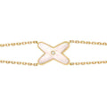 JEUX BRACELET WHITE MOP GOLD 1 DIAMOND