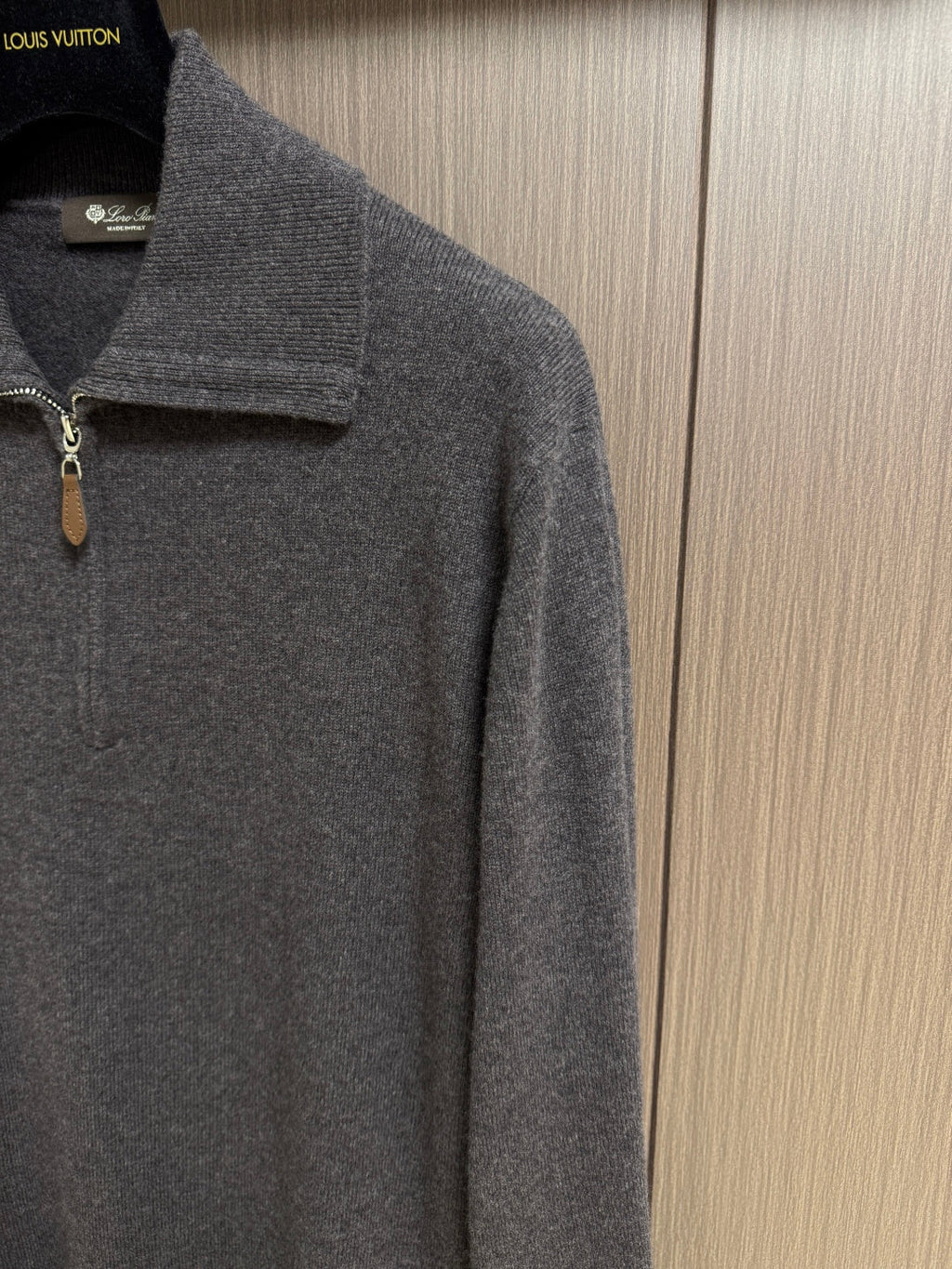 LP 26S ZIP NECK KNIT SWEATER 428