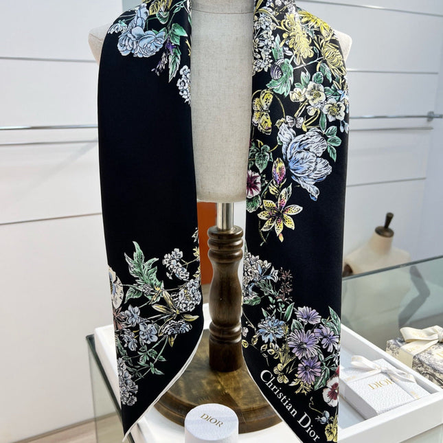 DIOR 26S SCARF 90CM IN SILK 293854