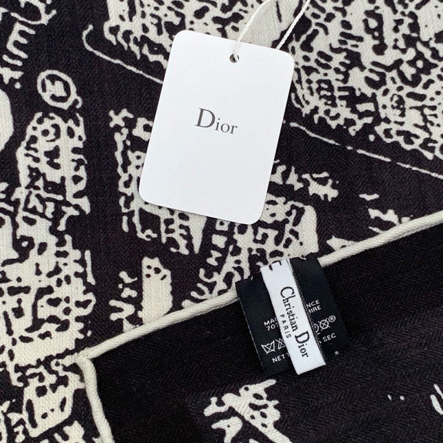 DIOR 26S SCARF 140CM IN SILK 309357