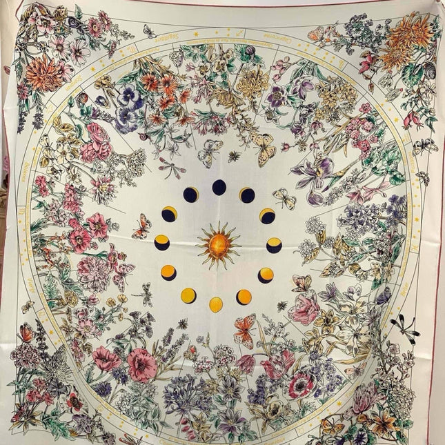 DIOR 26S SCARF 140CM IN CASHMERE SILK 309358
