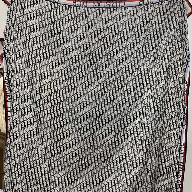 DIOR 26S SCARF 140CM IN CASHMERE SILK 311937