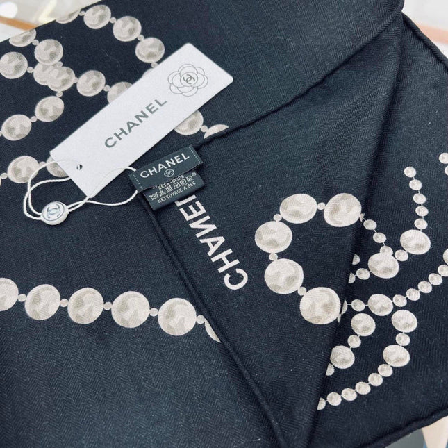 CHANEL 26S SCARF 140 IN SILK 311964