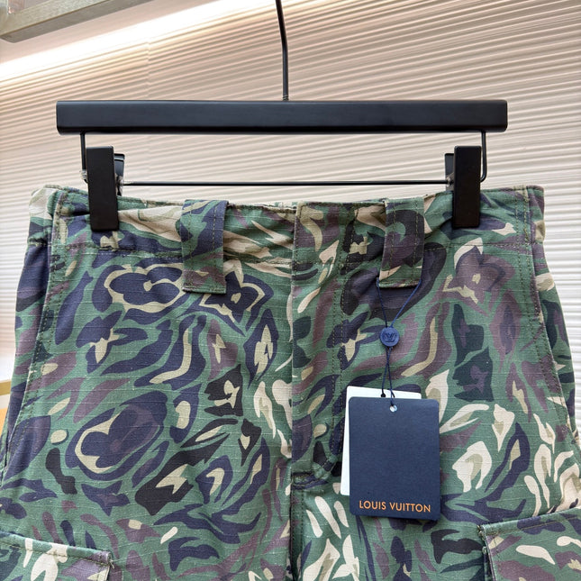 LV 25S PATCHWORK CARGO PANTS 0158