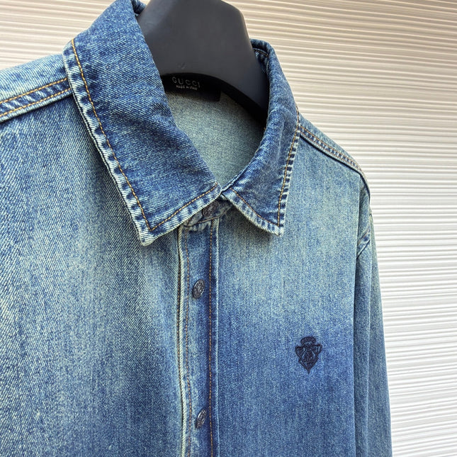 GUCCI 26S DENIM SHIRT 226