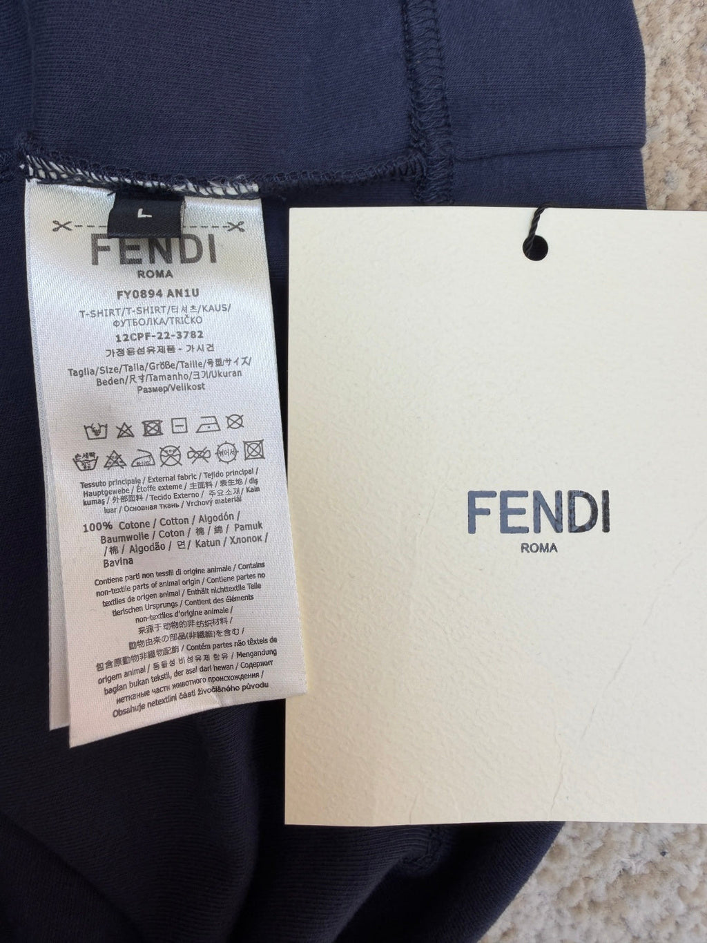 FENDI 26S SHORT SLEEVE T-SHIRT 210