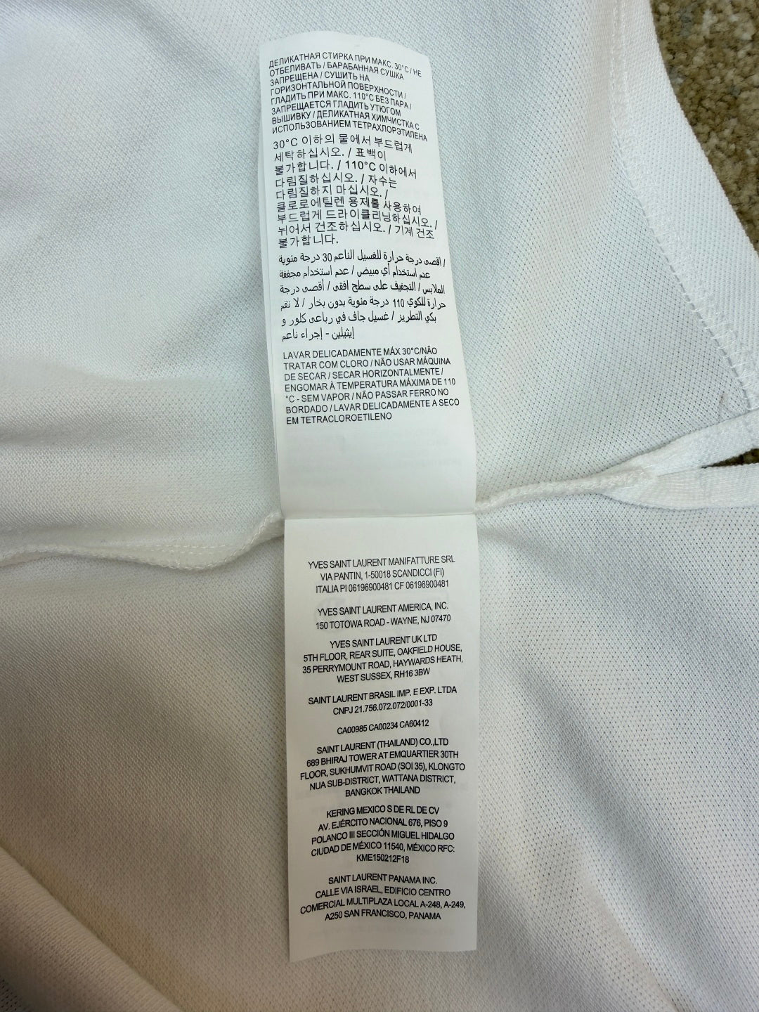 YSL 26S POLO SHIRT 366