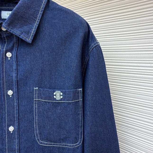 CELINE 26S DENIM SHIRT 116