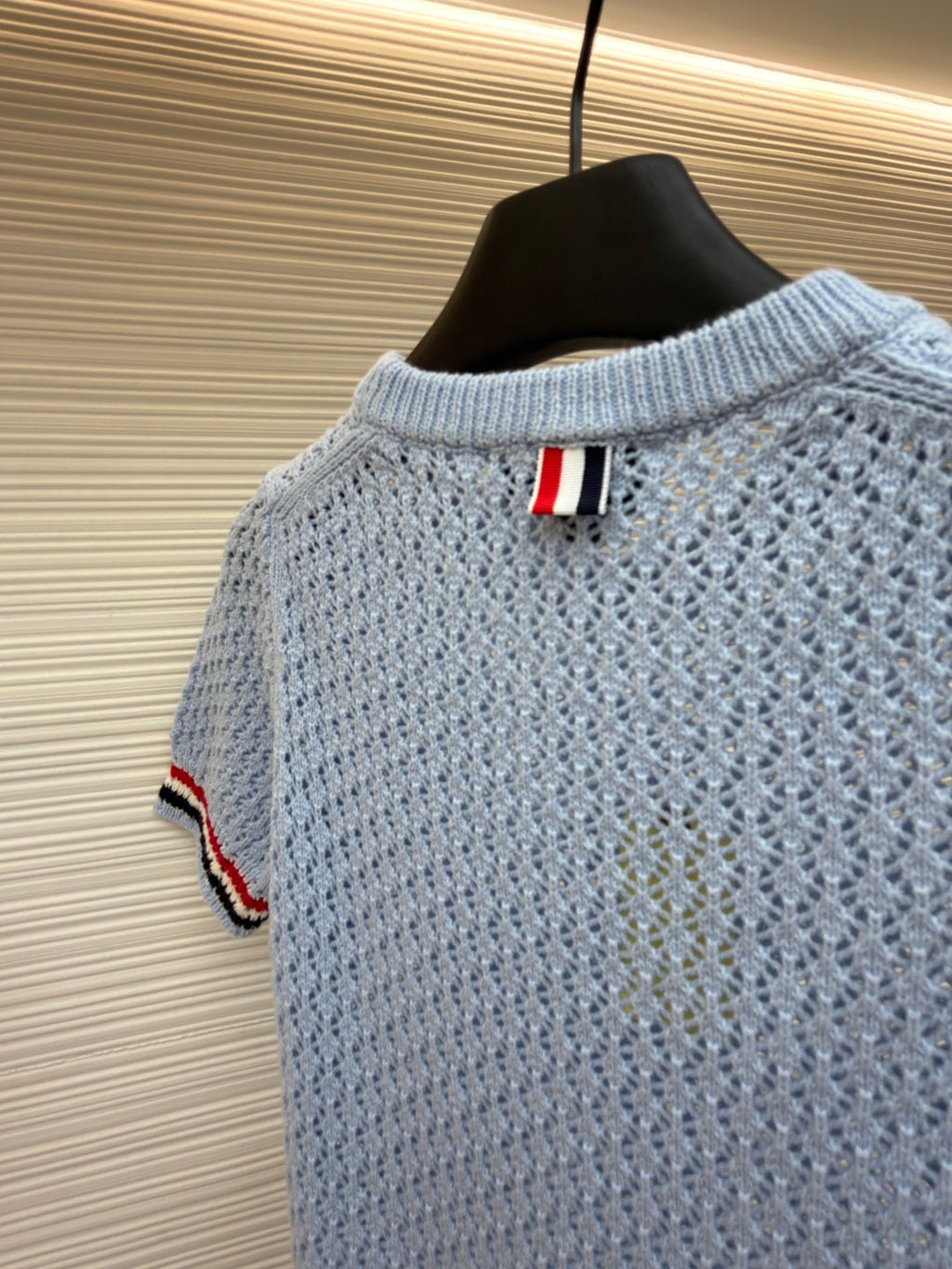 THOM 26S SHORT-SLEEVED KNIT TOP STYLE 155