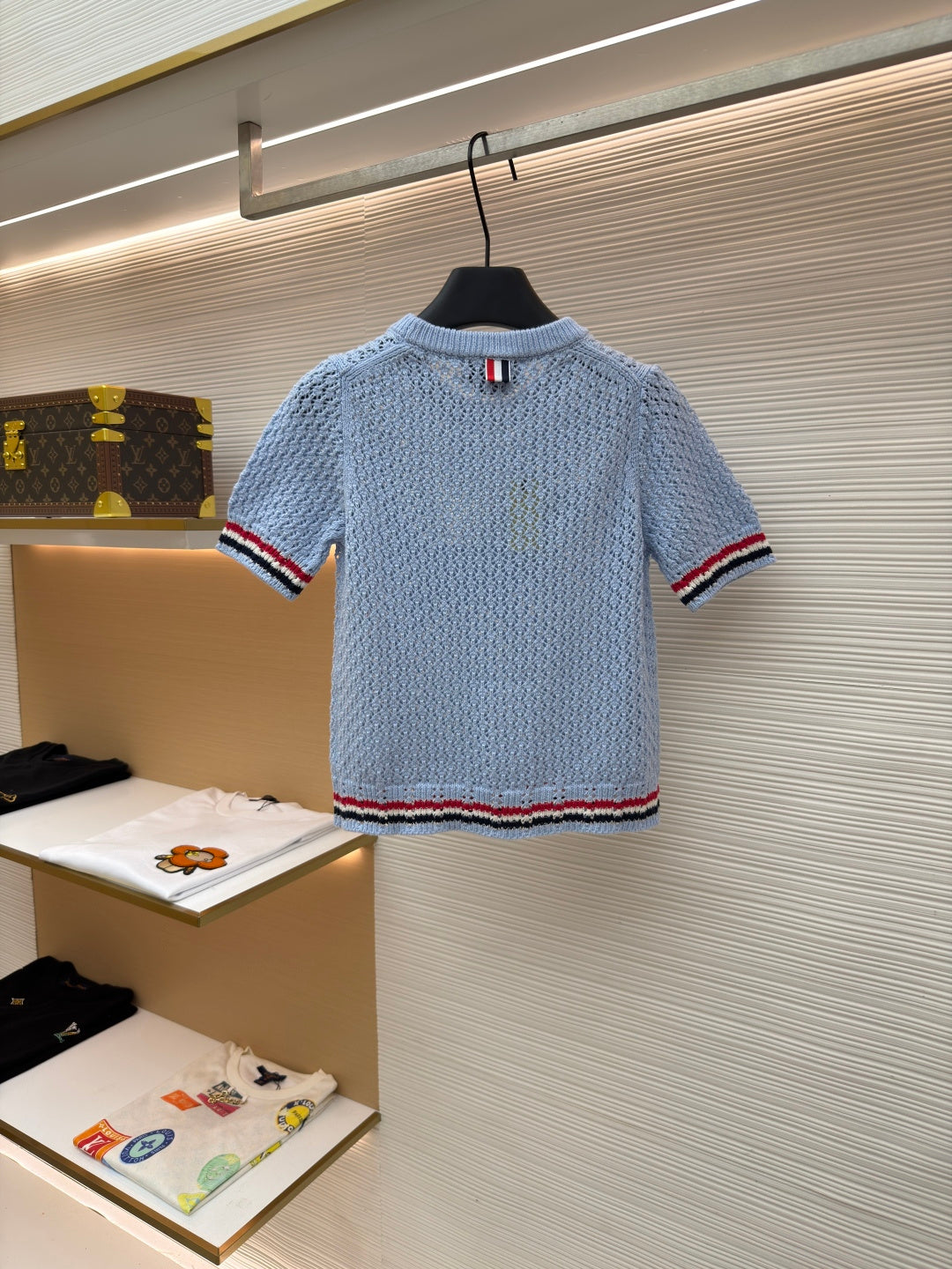 THOM 26S SHORT-SLEEVED KNIT TOP STYLE 155
