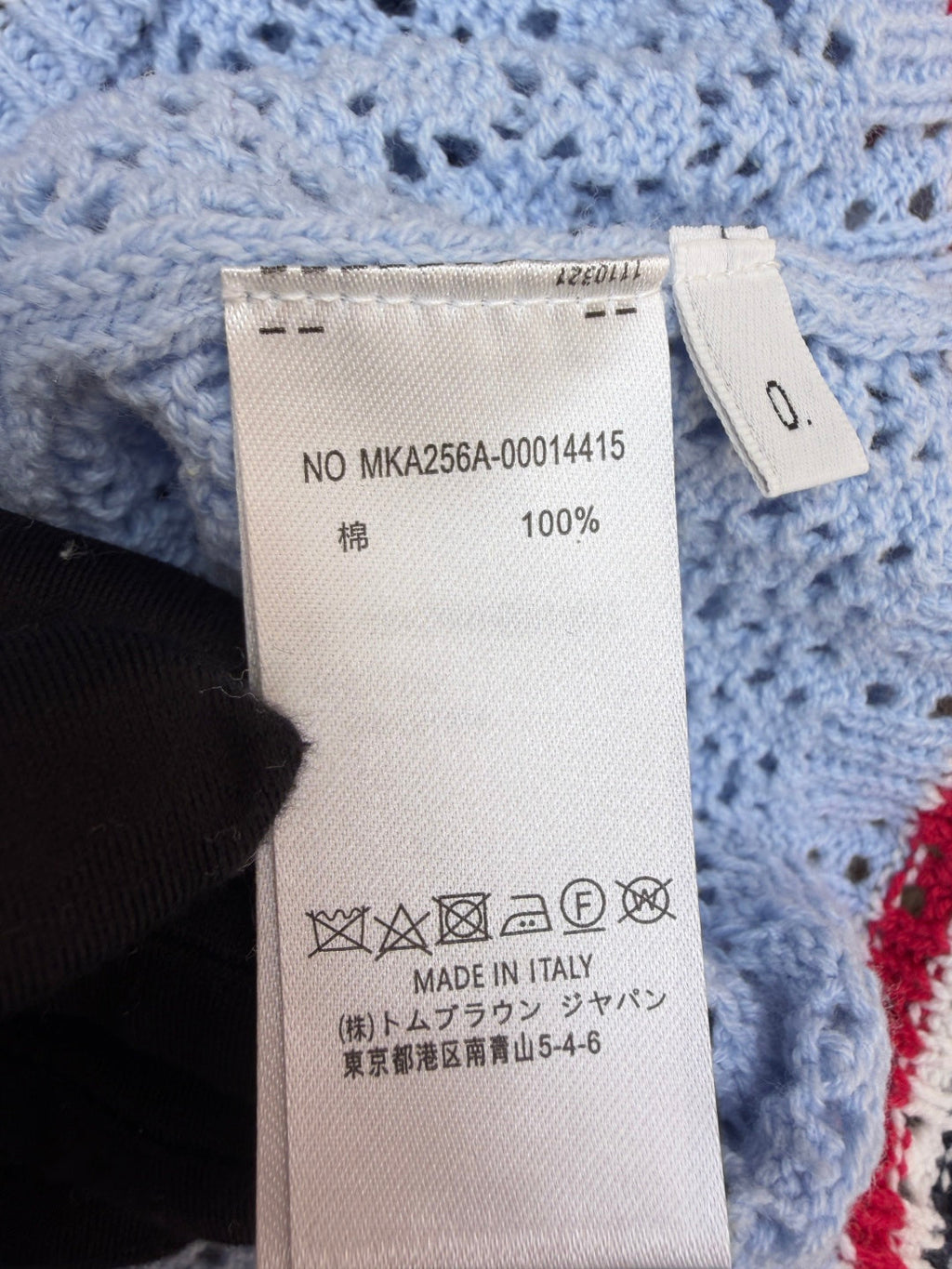 THOM 26S SHORT-SLEEVED KNIT TOP STYLE 155