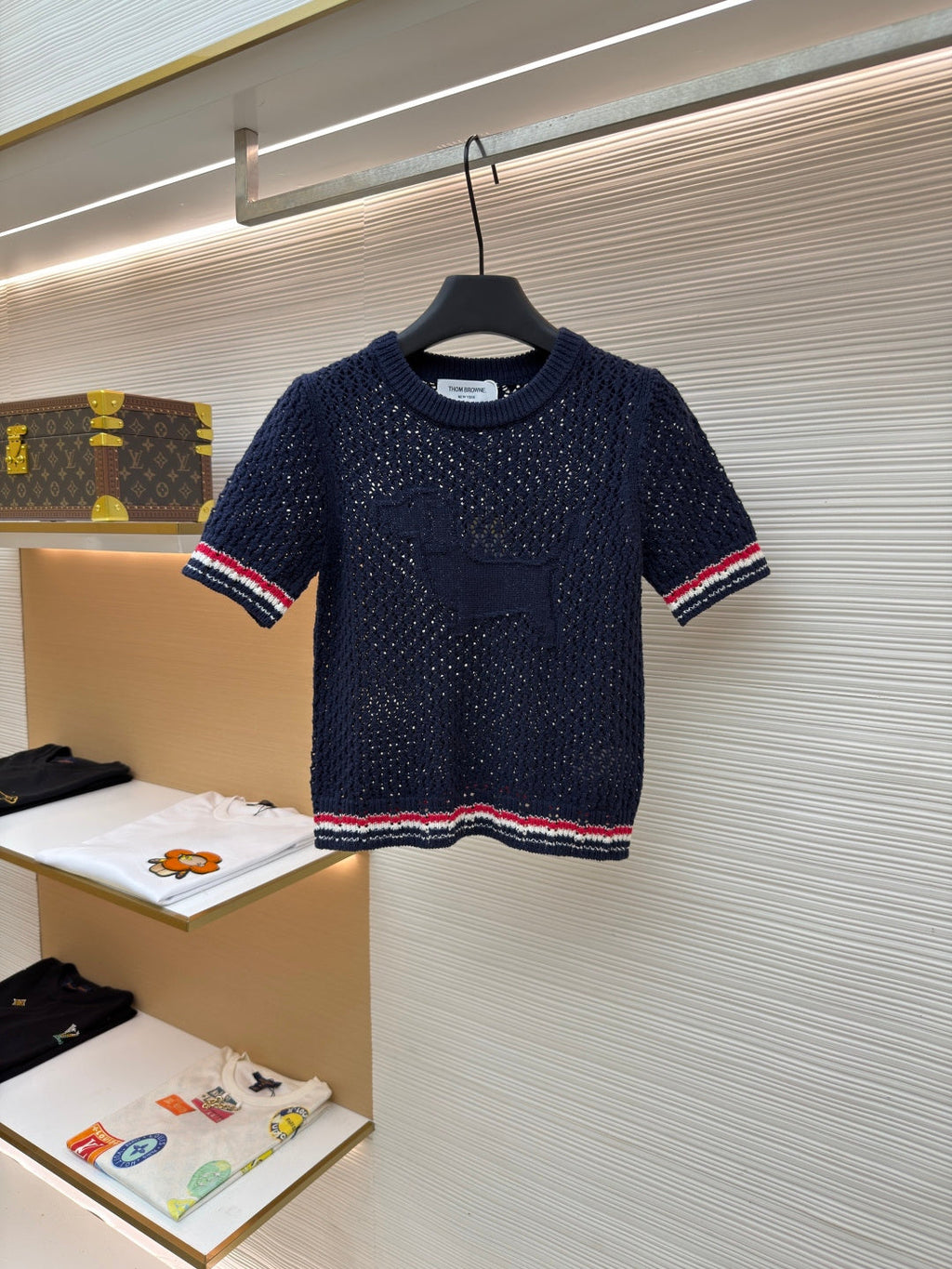 THOM 26S SHORT-SLEEVED KNIT TOP STYLE 159