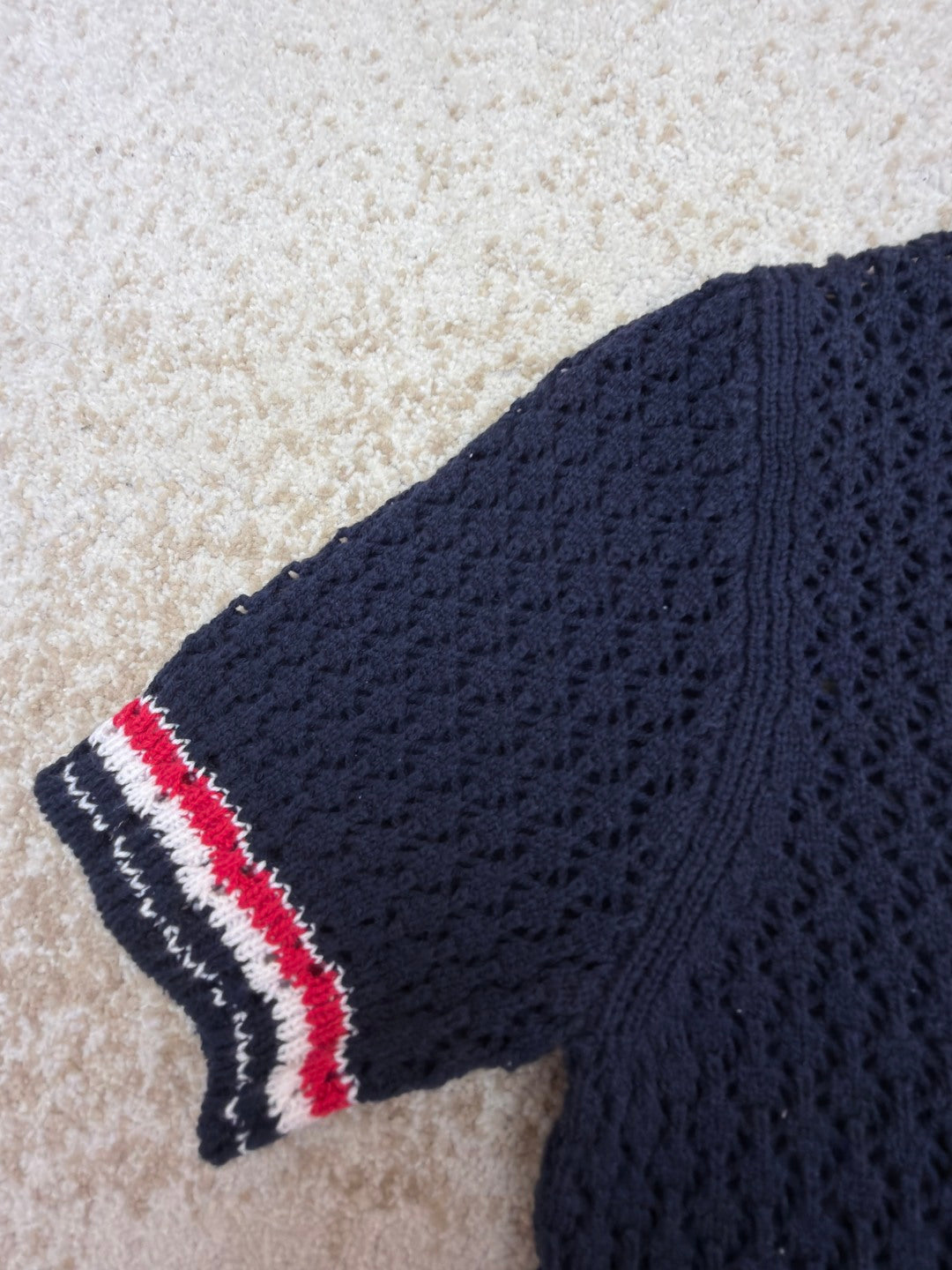 THOM 26S SHORT-SLEEVED KNIT TOP STYLE 159
