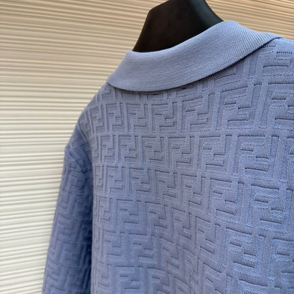 FENDI 26S KNIT POLO SHIRT 036