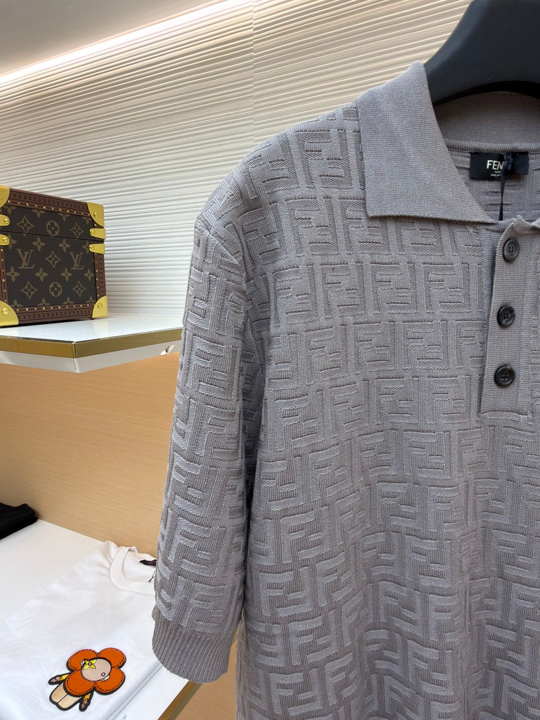 FENDI 26S KNIT POLO SHIRT 035