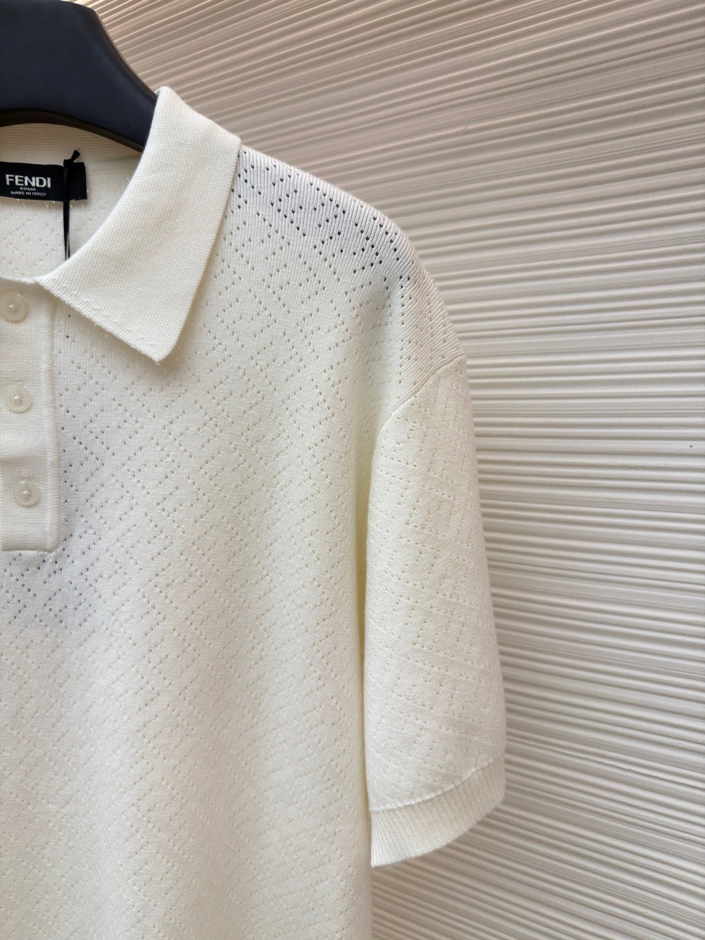FENDI 26S KNIT POLO SHIRT 028