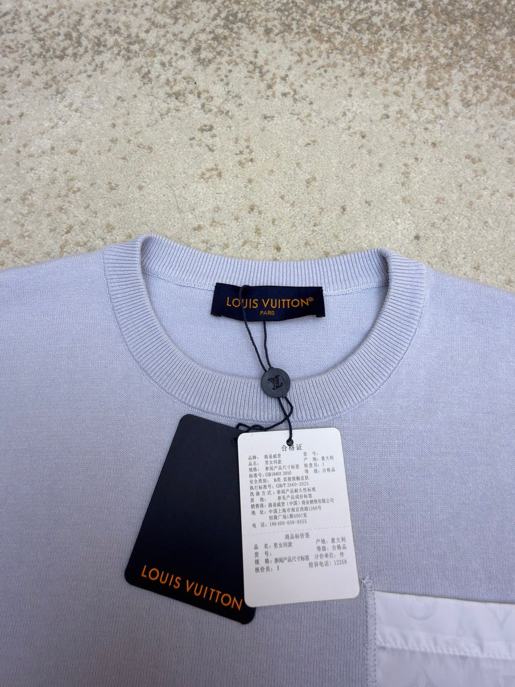 LV 26S SHORT-SLEEVED SWEATER STYLE 189