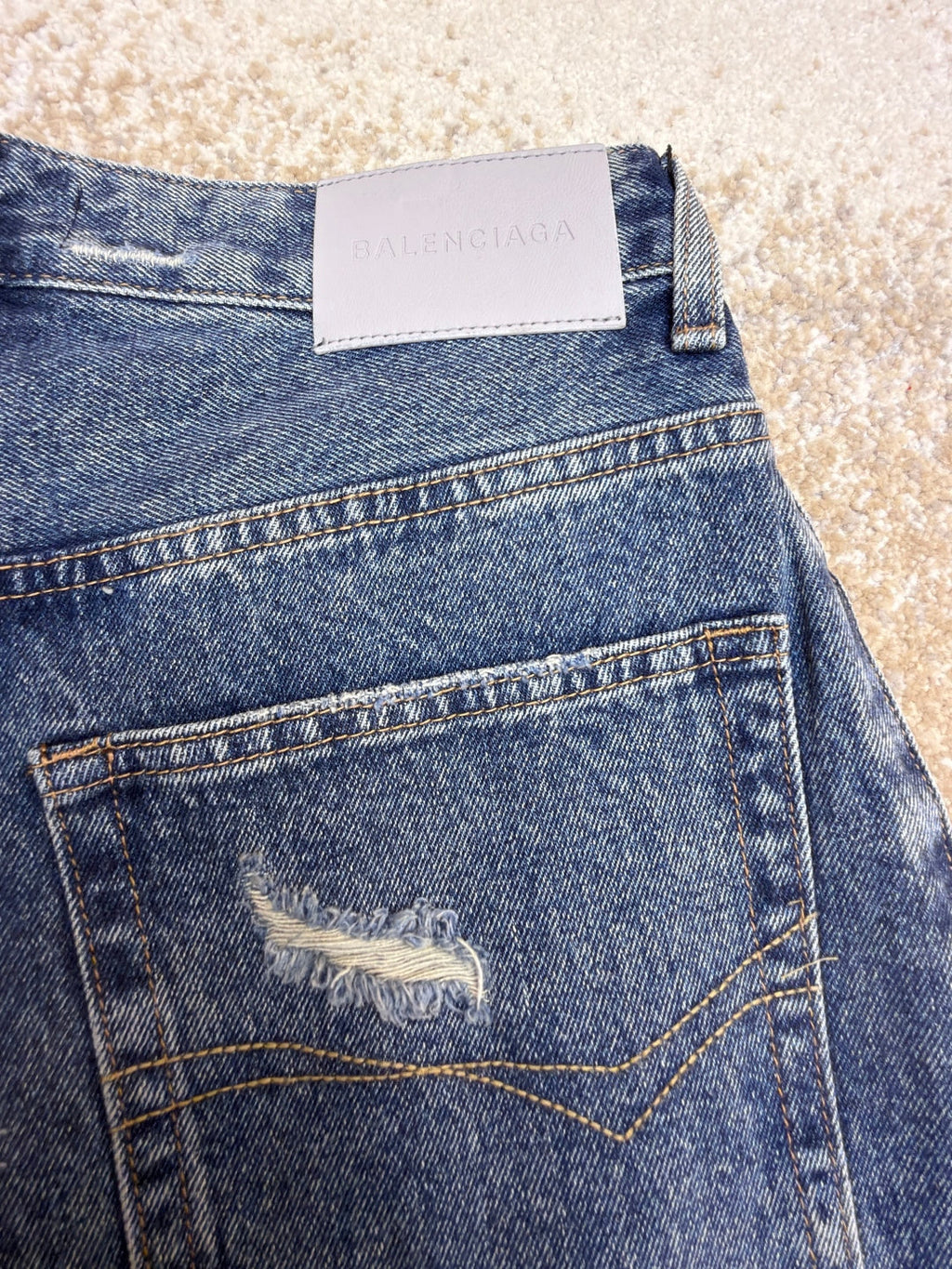 BALENCIAGA 26S DENIM SHORTS 017