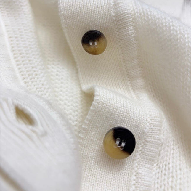 HERMES 25S CASHMERE CARDIGAN 358