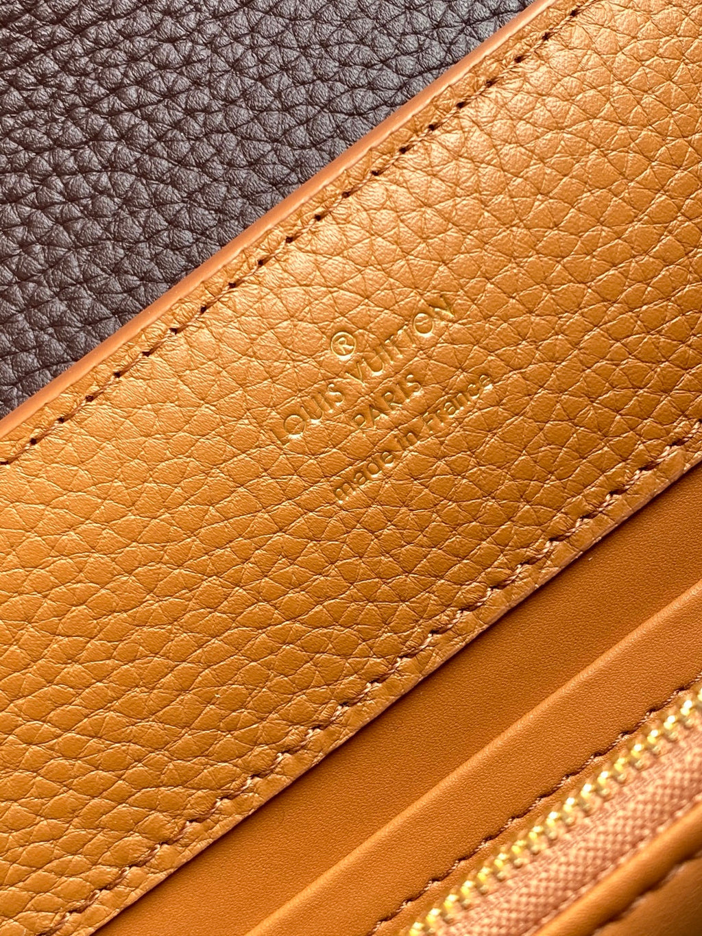 LV 26S CAPUCINES BAG 31 IN BROWN TAURILLON CALFSKIN