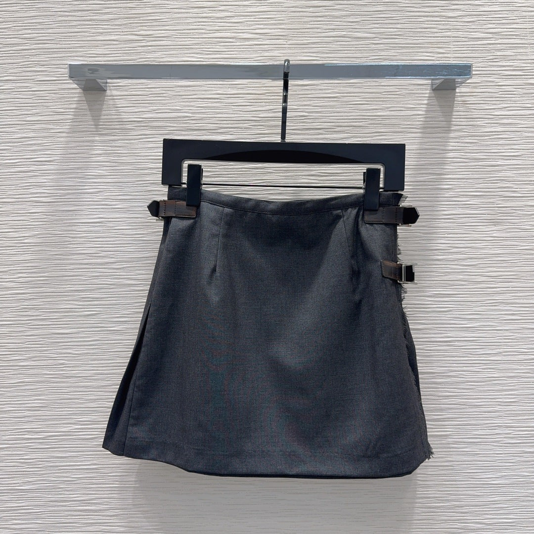 PRADA 26S PLEATED SKIRT 633