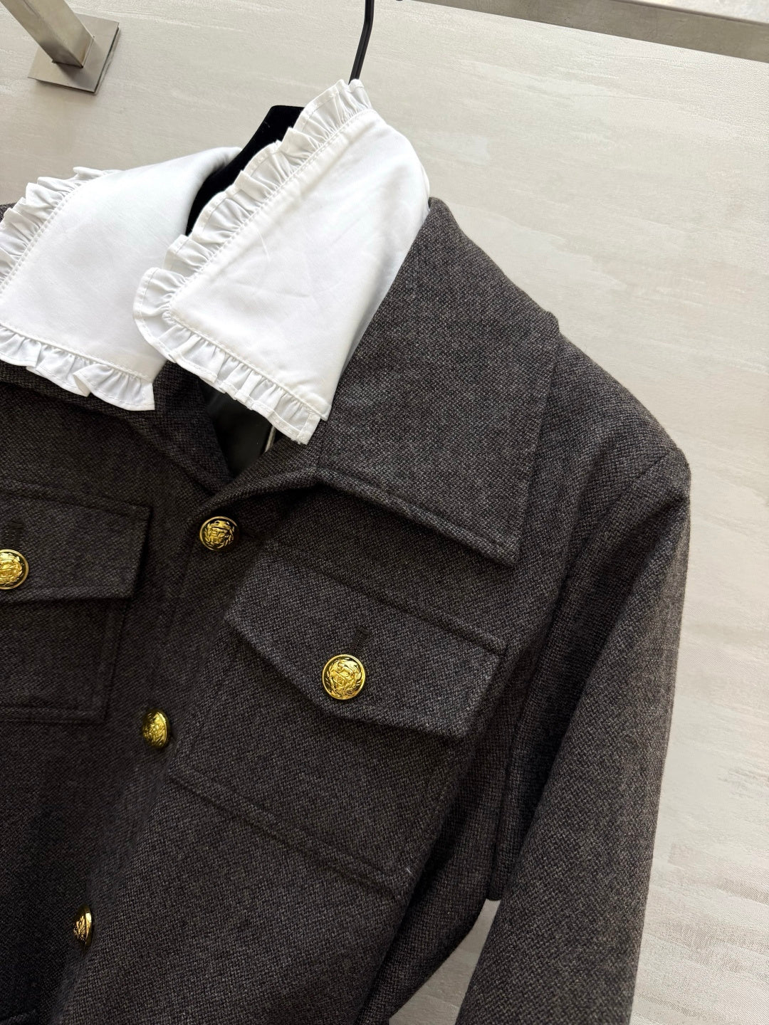 VALENTINO 26S PETER PAN COLLAR JACKET 129