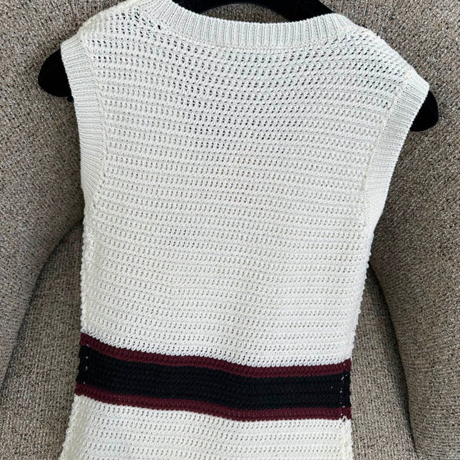 MIUMIU 26S SLEEVELESS KNIT DRESS STYLE 1110