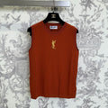 YSL 26S KNIT VEST TOP 386