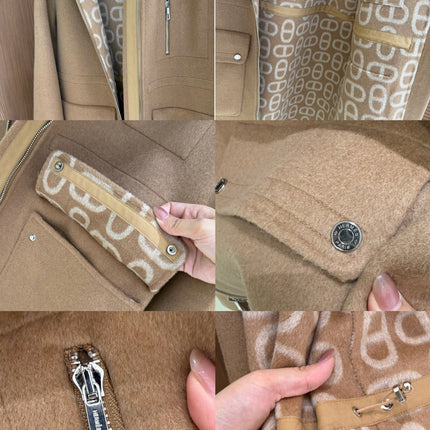 HERMES 25S WOOL COAT 101