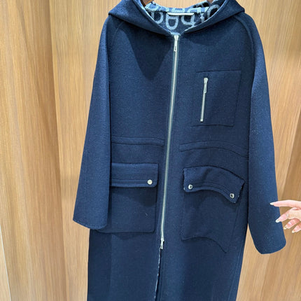 HERMES 25S WOOL COAT 102