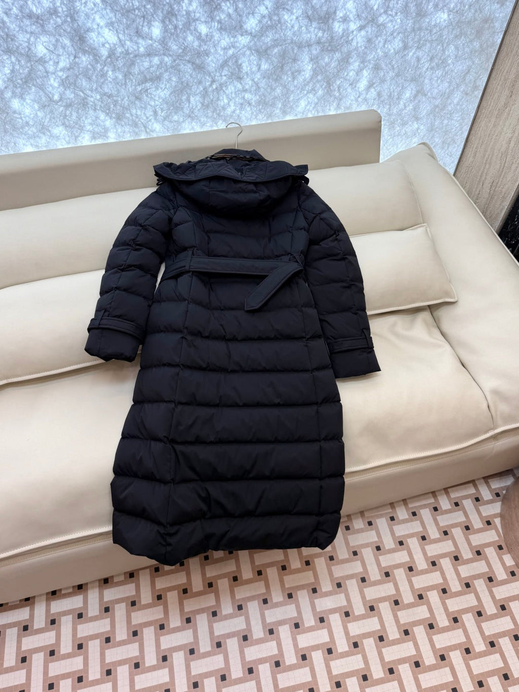 BURBERRY 25S LONG DOWN COAT 124