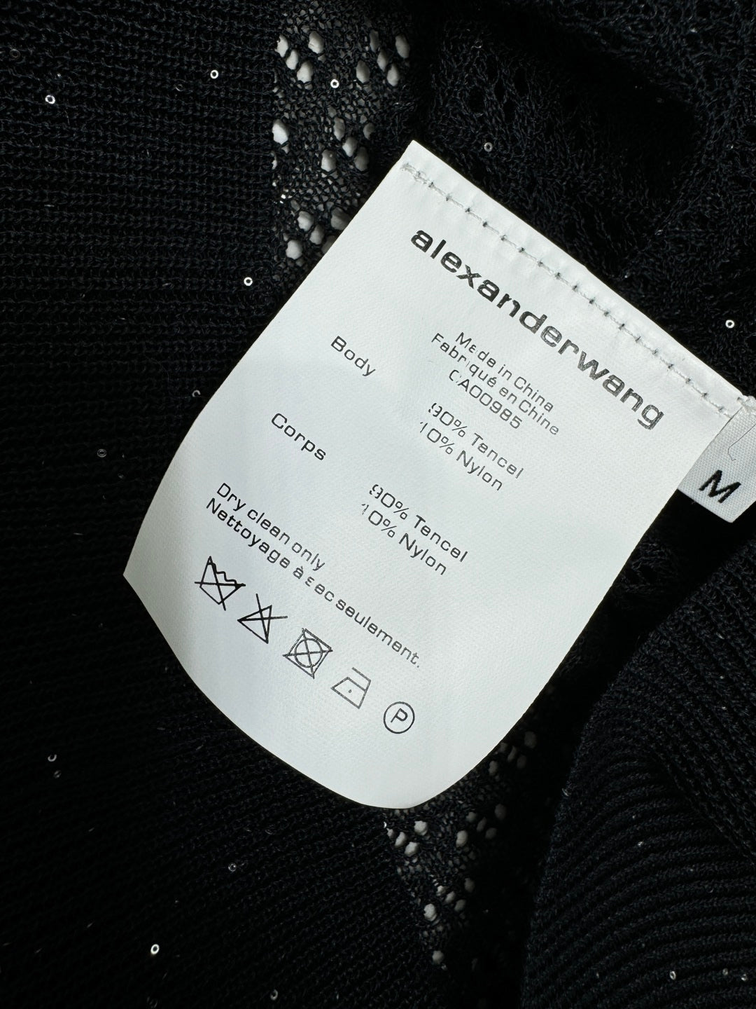 ALEXANDER WANG KNITTED SHORT-SLEEVE TOP 274968
