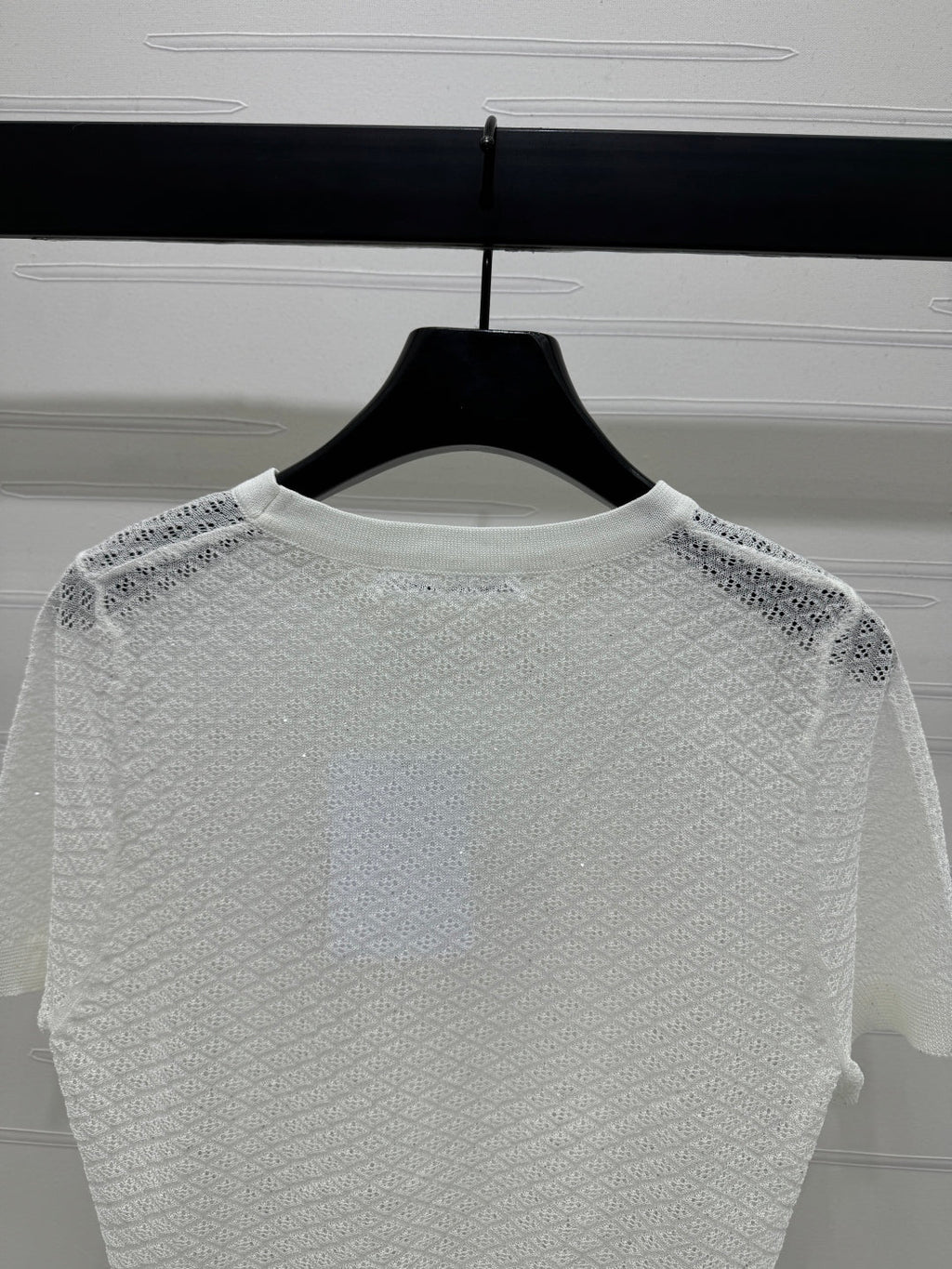 ALEXANDER WANG KNITTED SHORT-SLEEVE TOP 274967