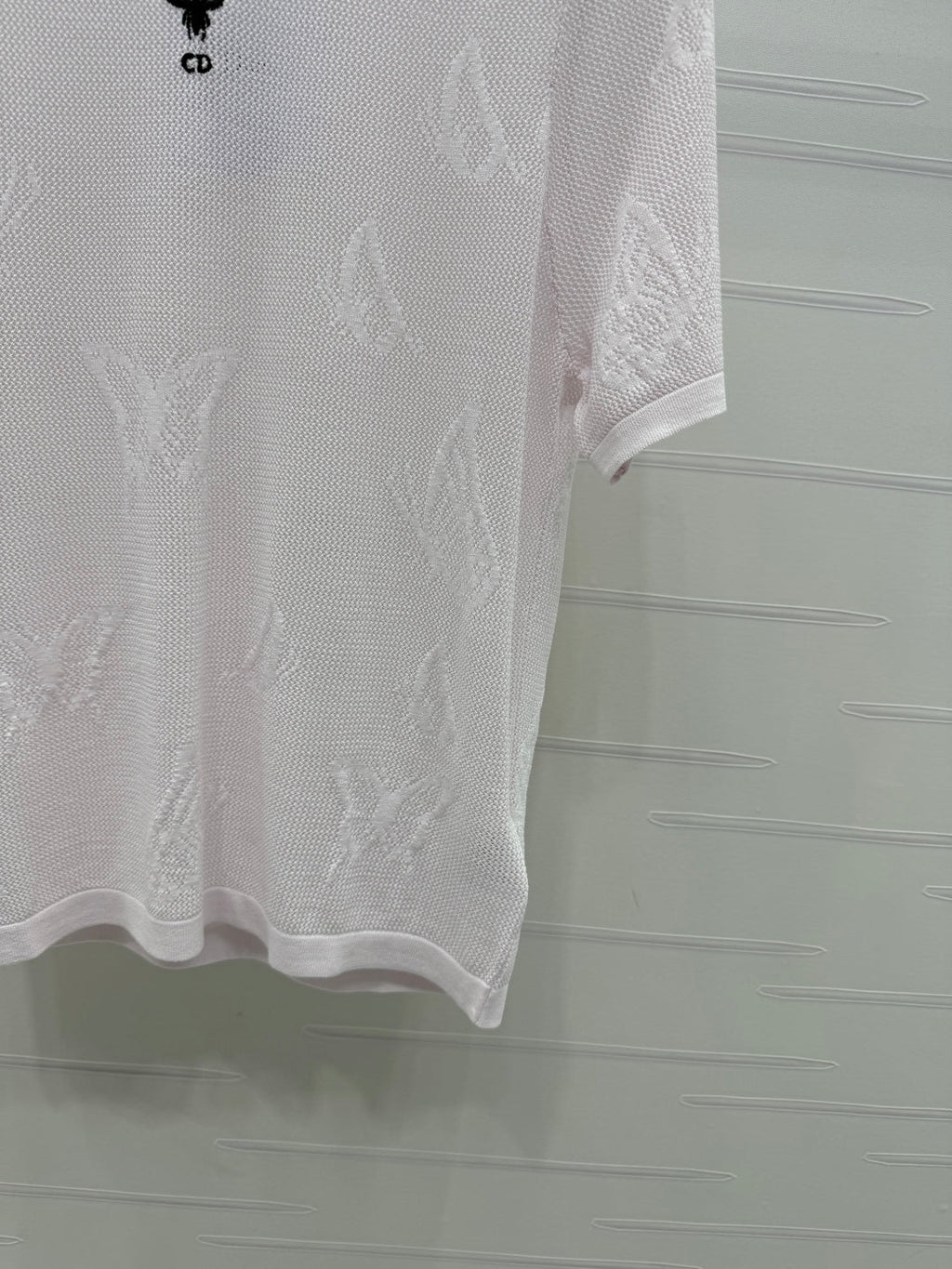 DIOR 25S BUTTERFLY WOVEN T-SHIRT 264062