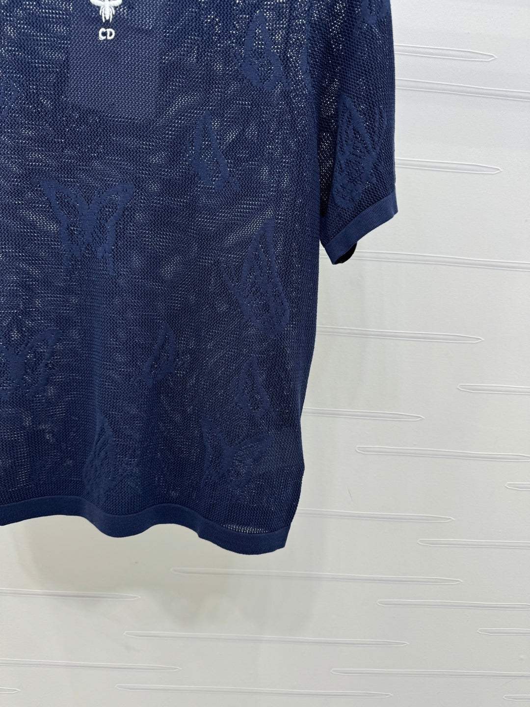 DIOR 25S BUTTERFLY WOVEN T-SHIRT 264064