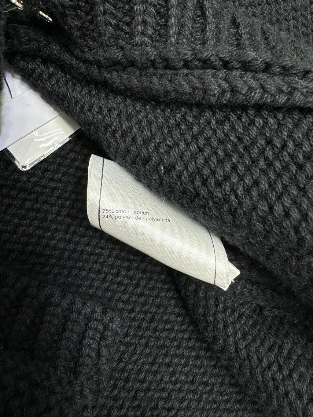 CHANEL CROPPED KNIT SWEATER 269386