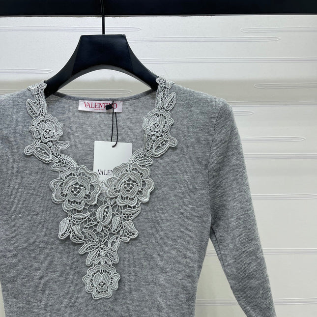 VALENTINO 26S SHORT SLEEVE KNIT T-SHIRT 169