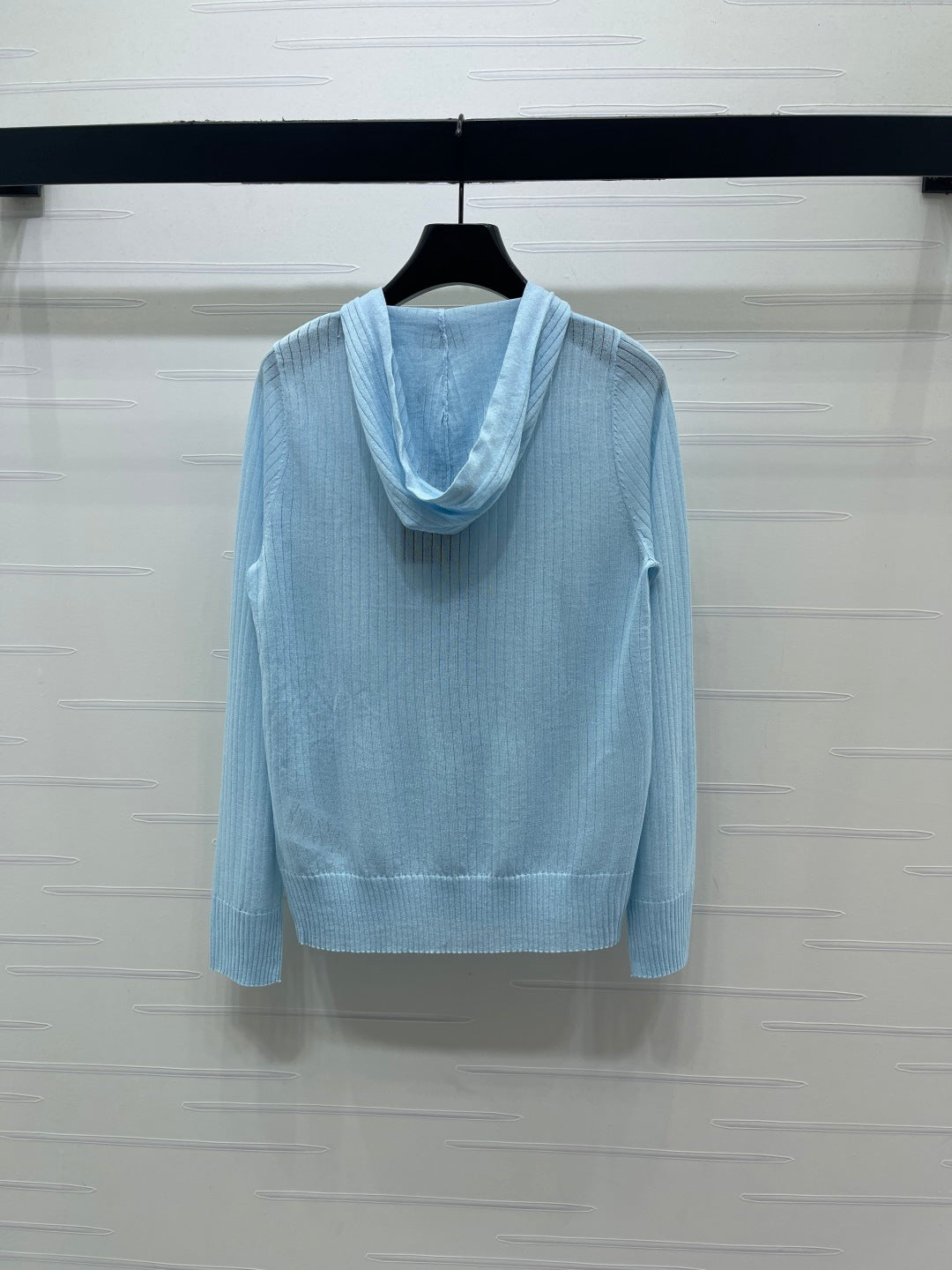 YSL 26S ZIP UP HOODED CARDIGAN 389