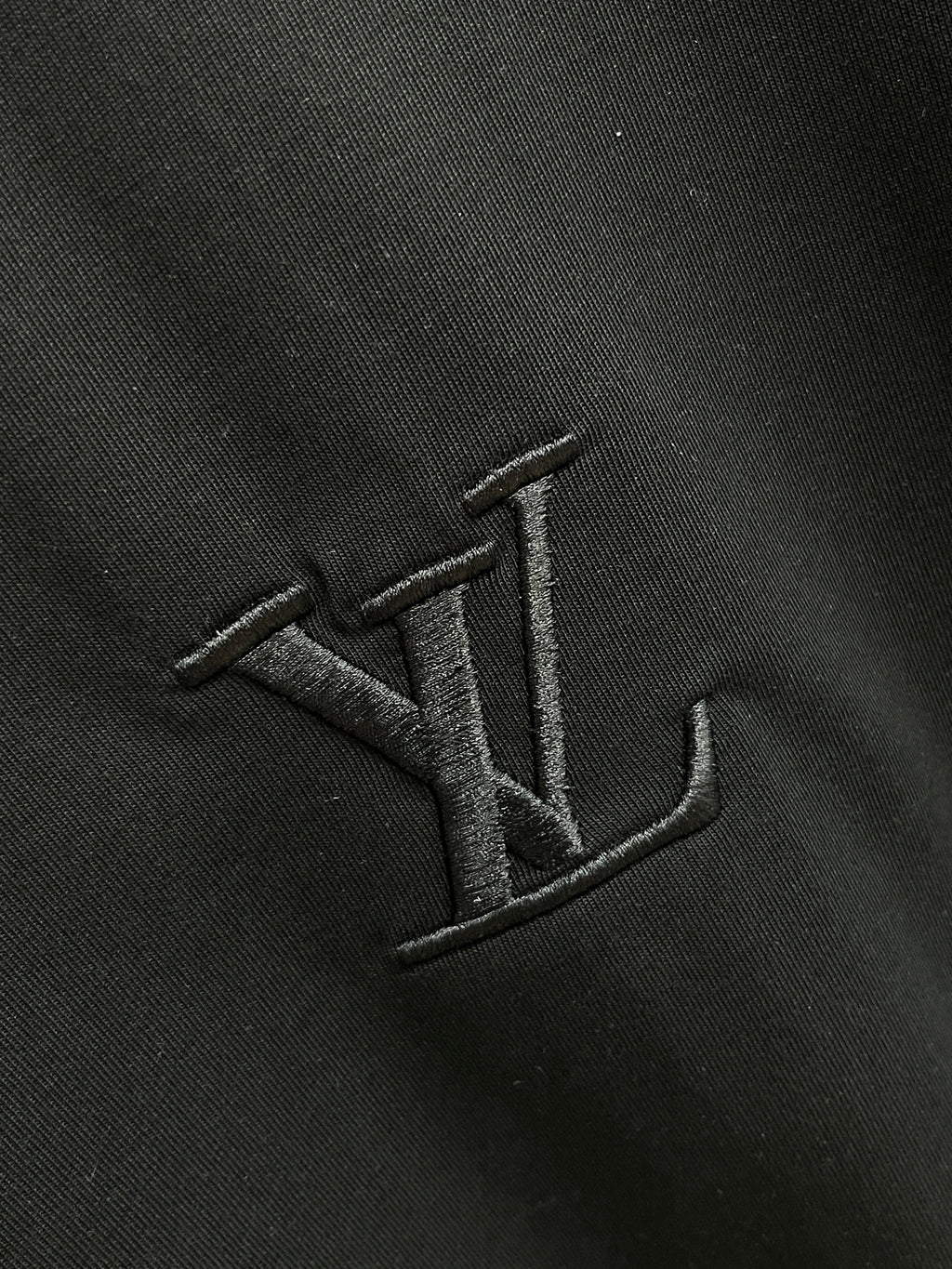 LV BLACK PURE COTTON T-SHIRT 238902