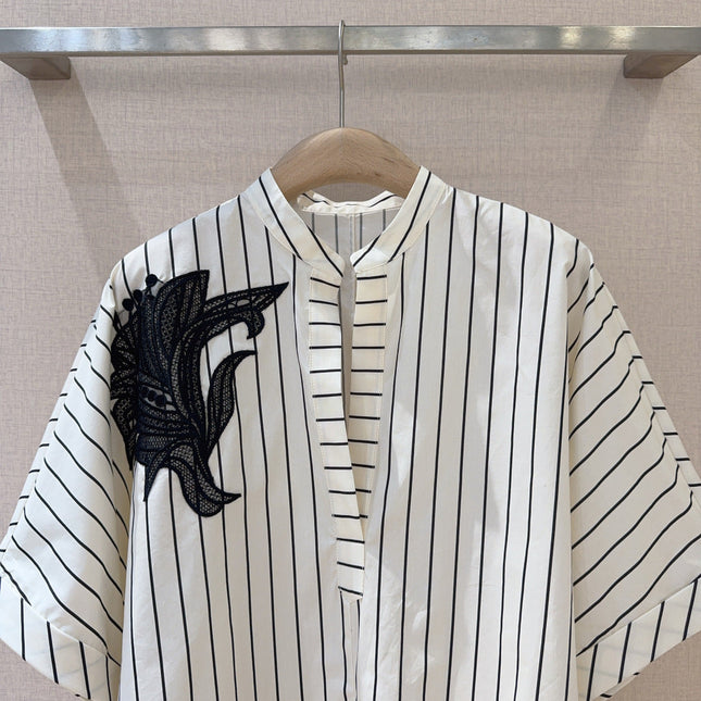 LV 25S VERTICAL STRIPED SHIRT 0148