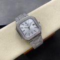 CUBITUS AUTOMATIC ALL STEEL ATTACHED DIAMOND SILVER DIAL