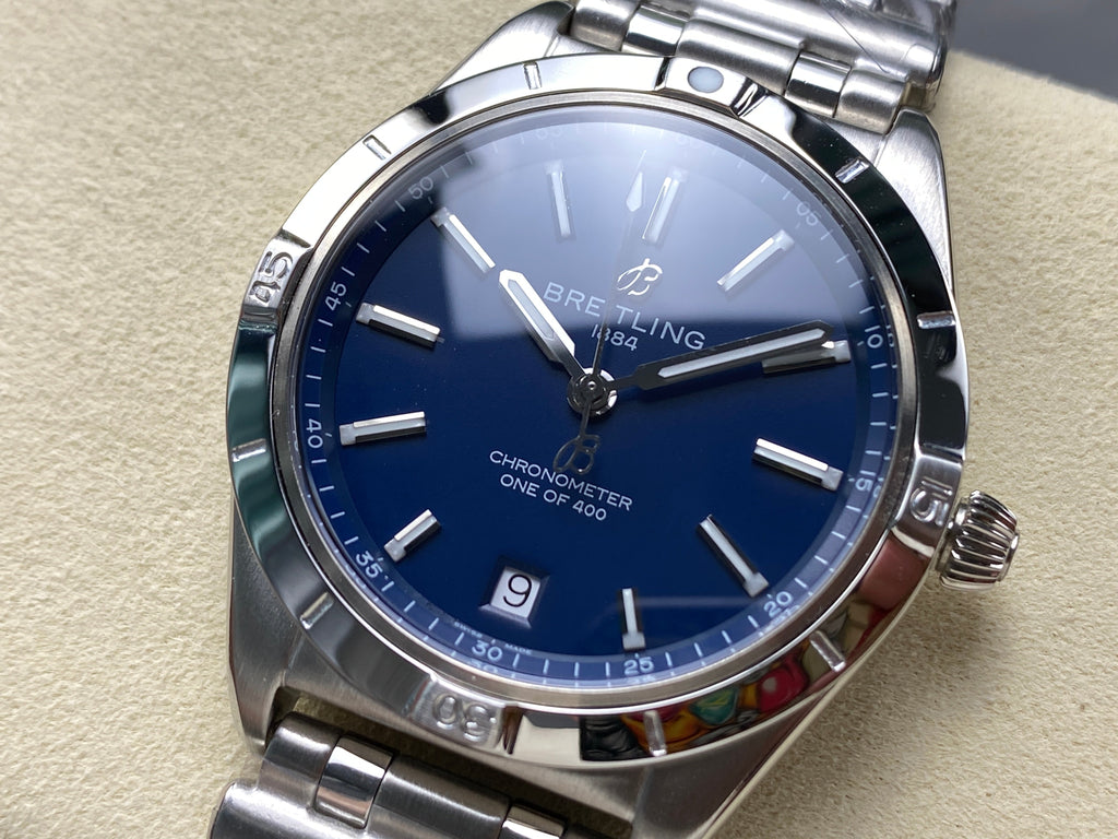 CHRONOMAT AUTOMATIC 36 STEEL CASE MIDNIGHT BLUE DIAL