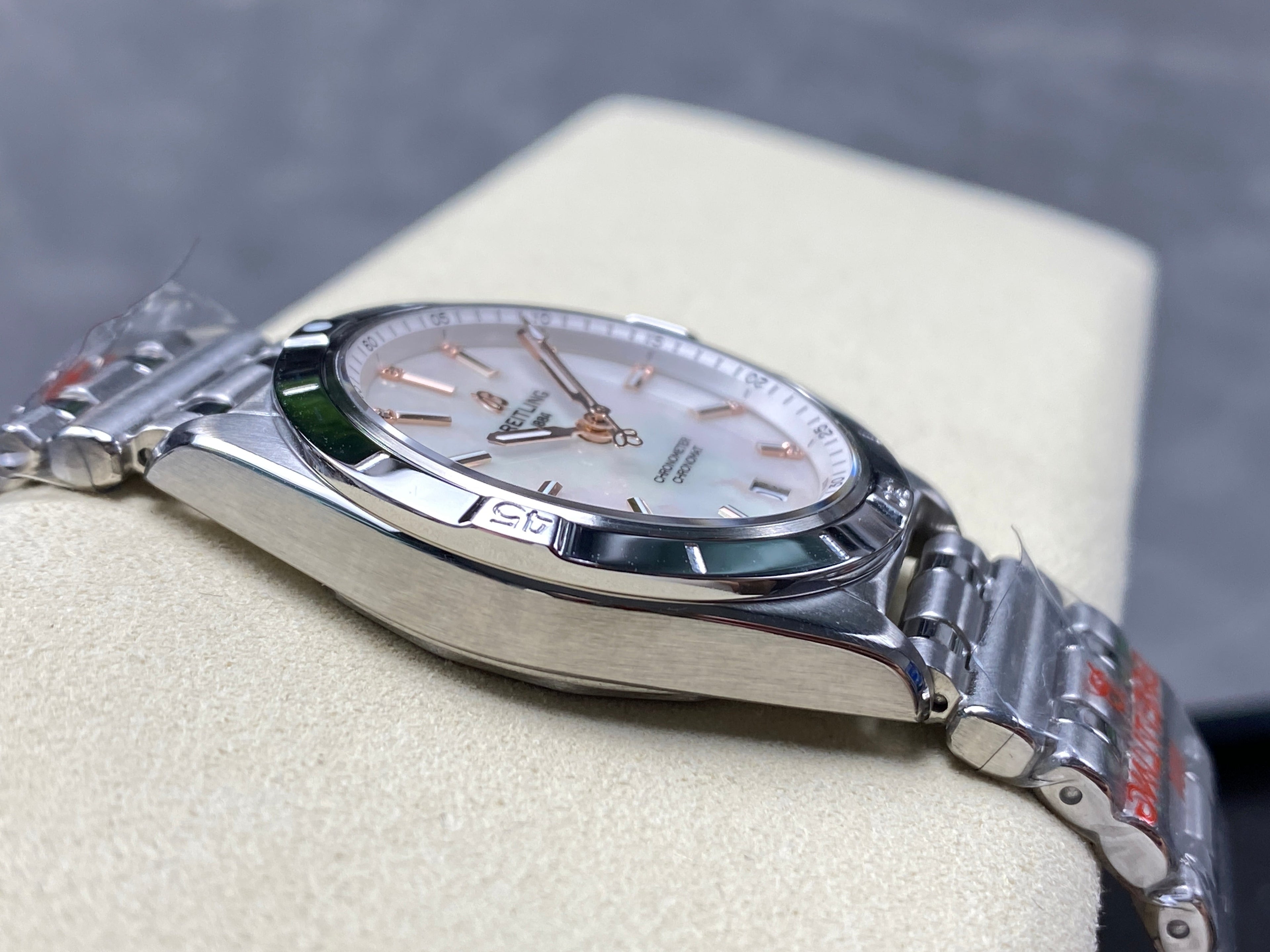 CHRONOMAT AUTOMATIC 36 STEEL CASE MOTHER OF PEARL DIAL