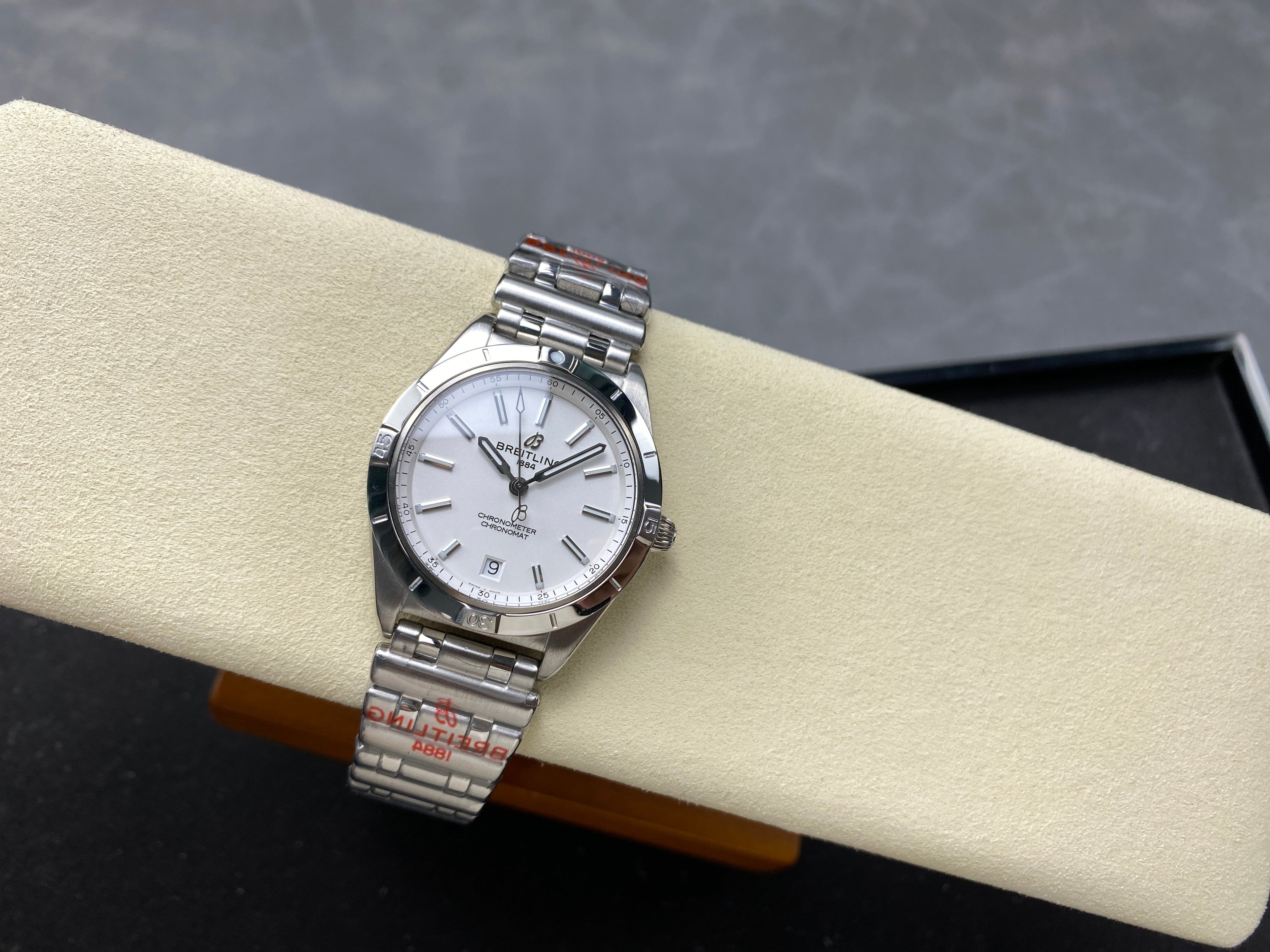 CHRONOMAT AUTOMATIC 36 STEEL CASE WHITE DIAL
