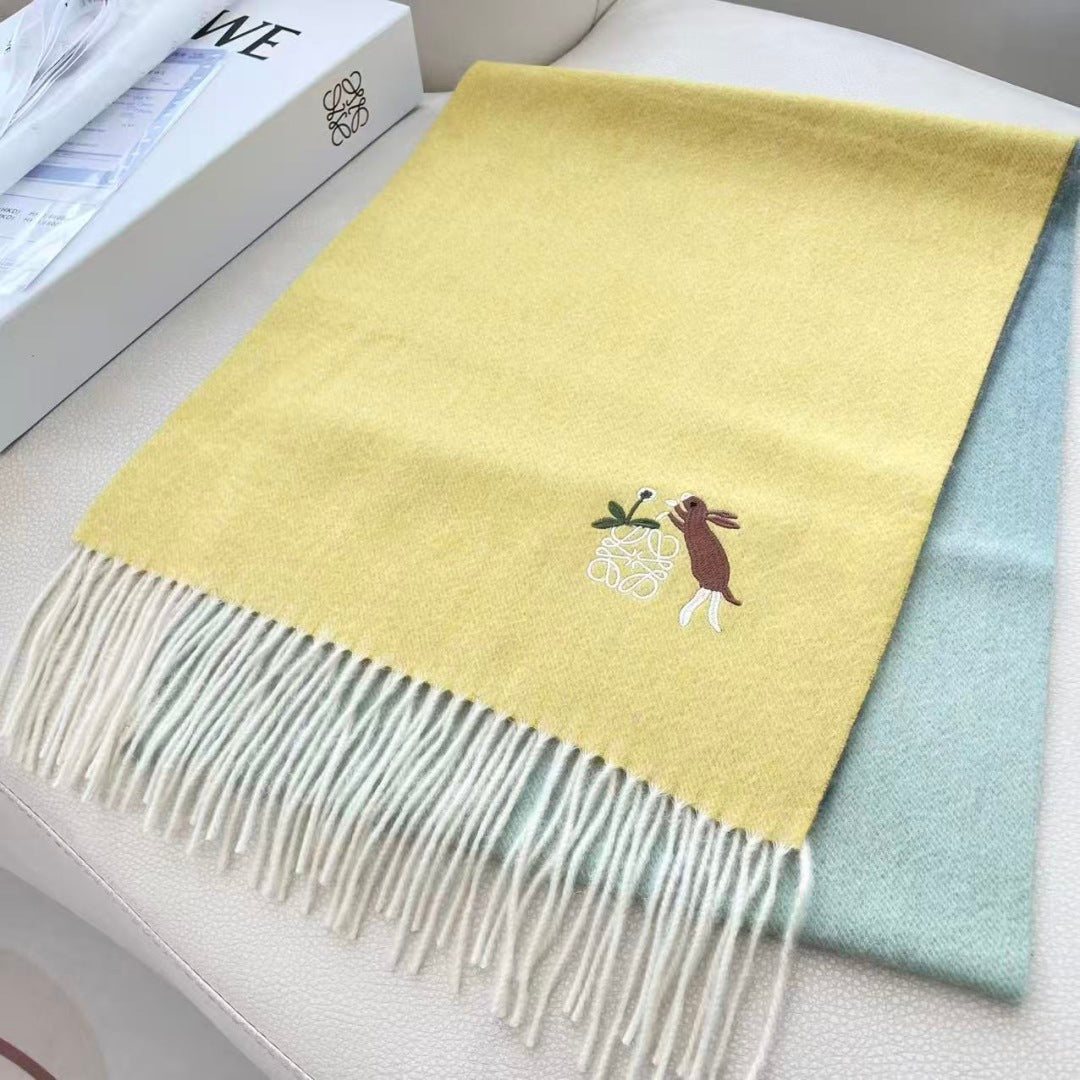 LOEWE 25S SCARF 180 IN CASHMERE 852913