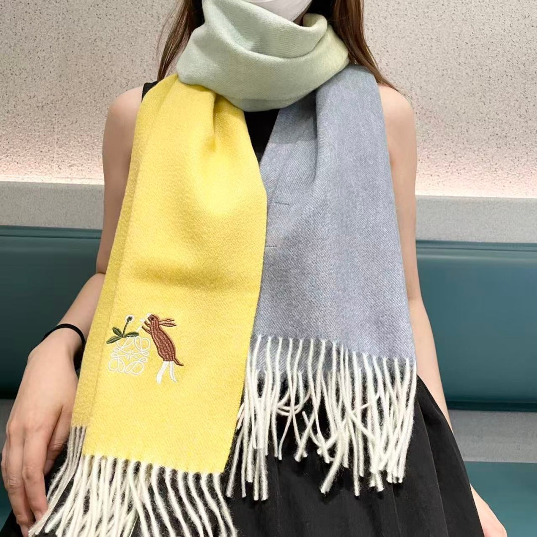 LOEWE 25S SCARF 180 IN CASHMERE 852913