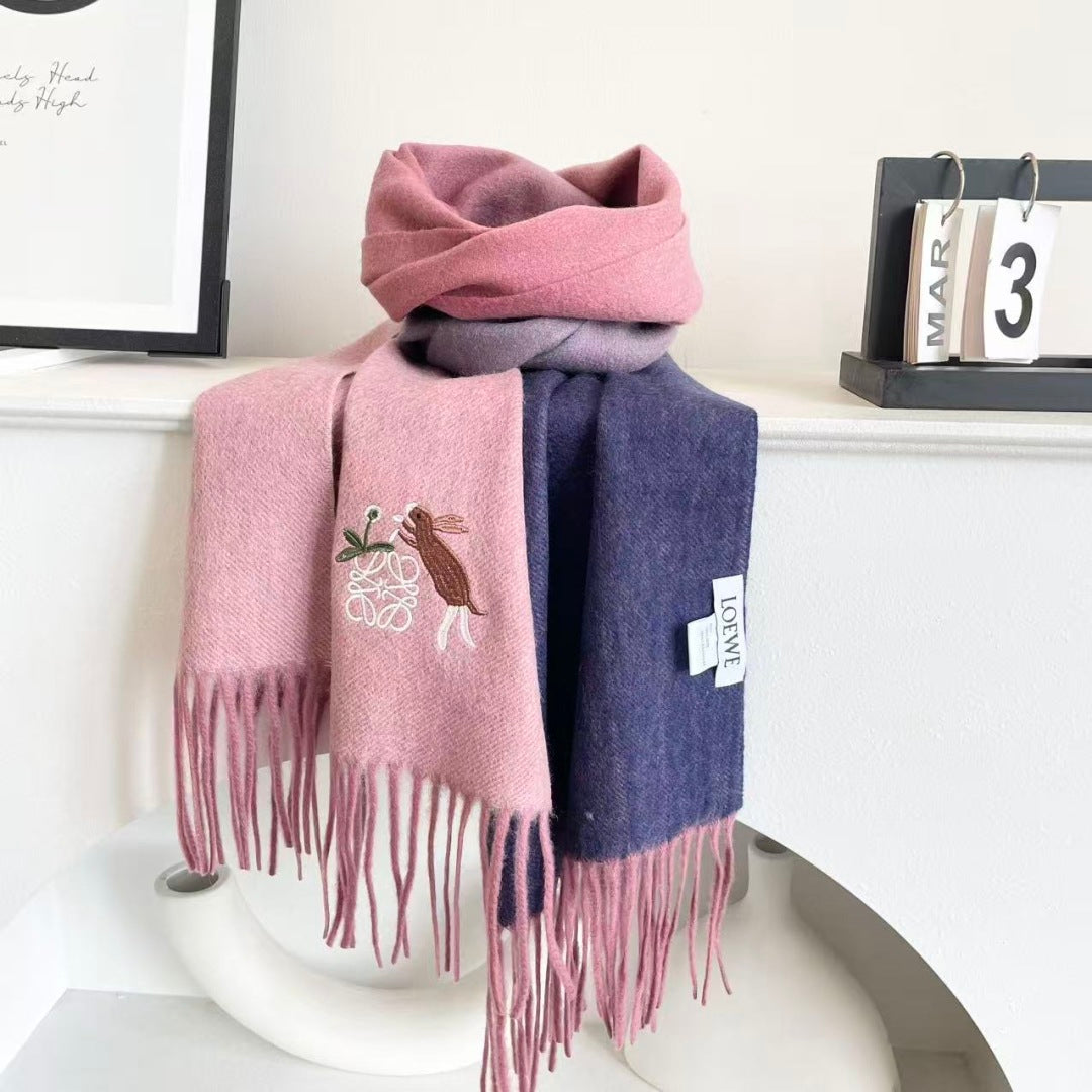 LOEWE 25S SCARF 180 IN CASHMERE 852916
