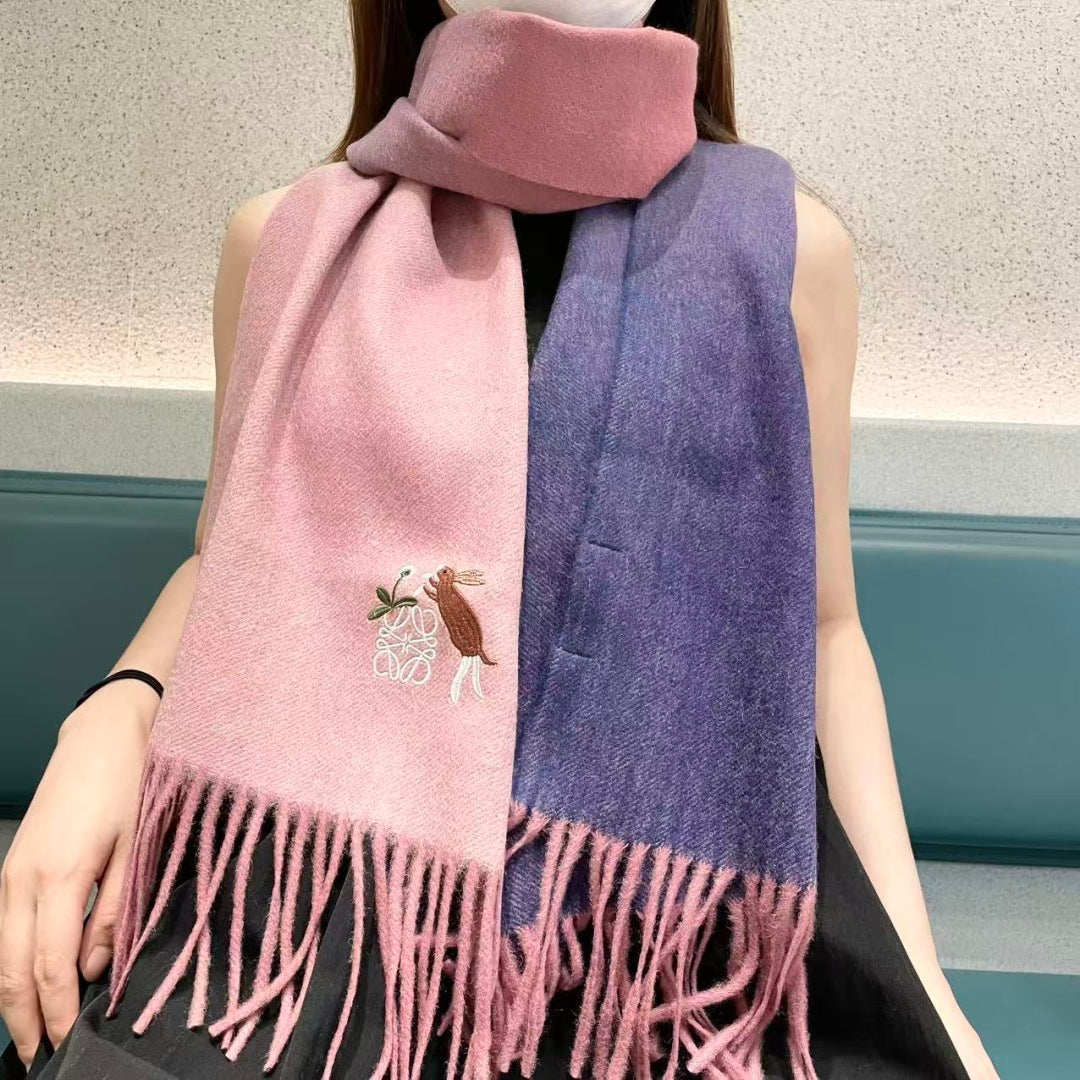 LOEWE 25S SCARF 180 IN CASHMERE 852916