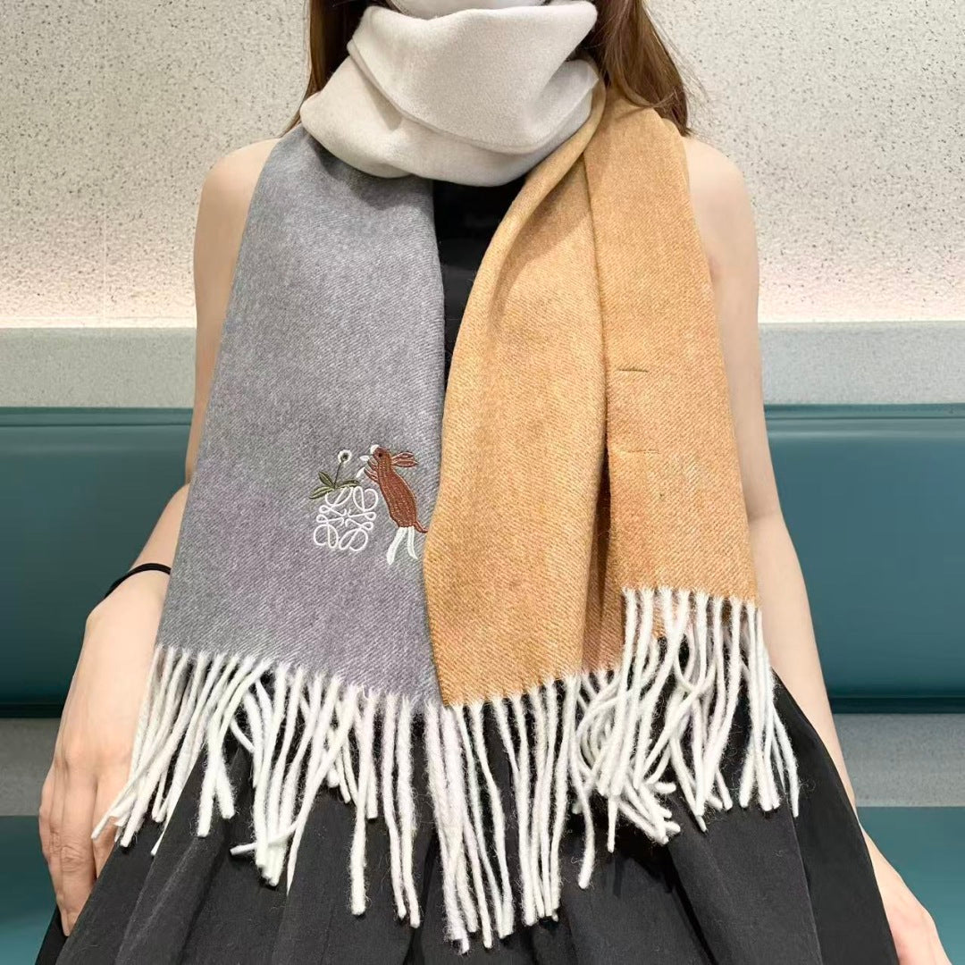 LOEWE 25S SCARF 180 IN CASHMERE 852917