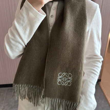 LOEWE 25S SCARF 180 IN CASHMERE 854628
